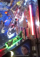 Star Wars Pinball Shooter Lane Lightsaber