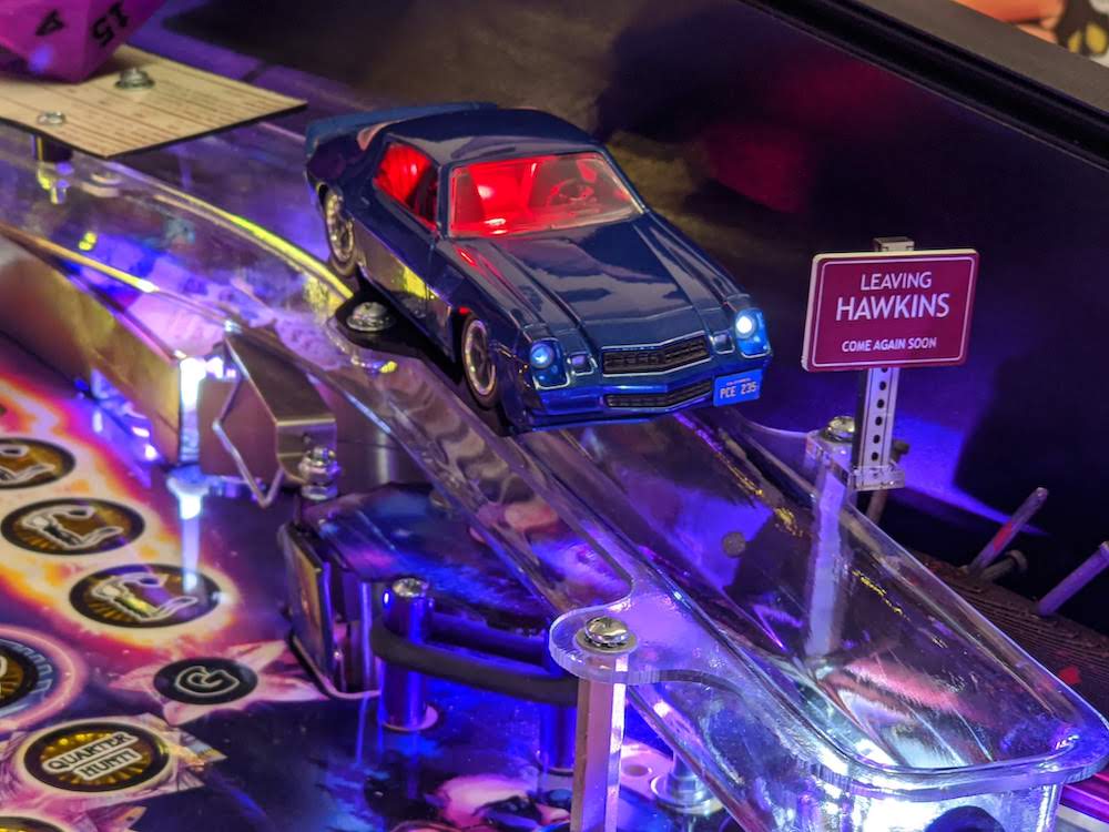 Stranger Things Pinball Billy's Camaro