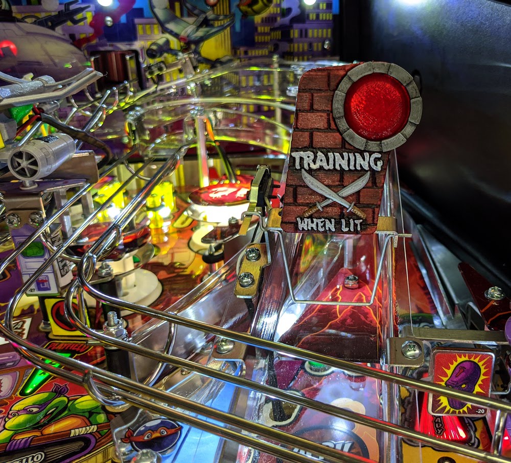 Teenage Mutant Ninja Turtles Pinball Pro Training Sign Set – Mezel Mods