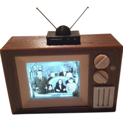 The Addams Family Pinball TV Video Display Mod - Mezel Mods
 - 2