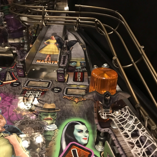 The Munsters Pinball Bat Set