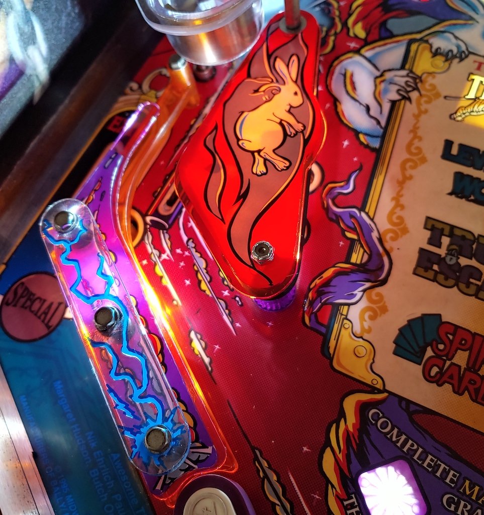 Theatre of Magic Pinball Plastic Protectors – Mezel Mods