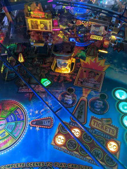 Toy Story 4 Pinball Gabby Pop Up Illumination