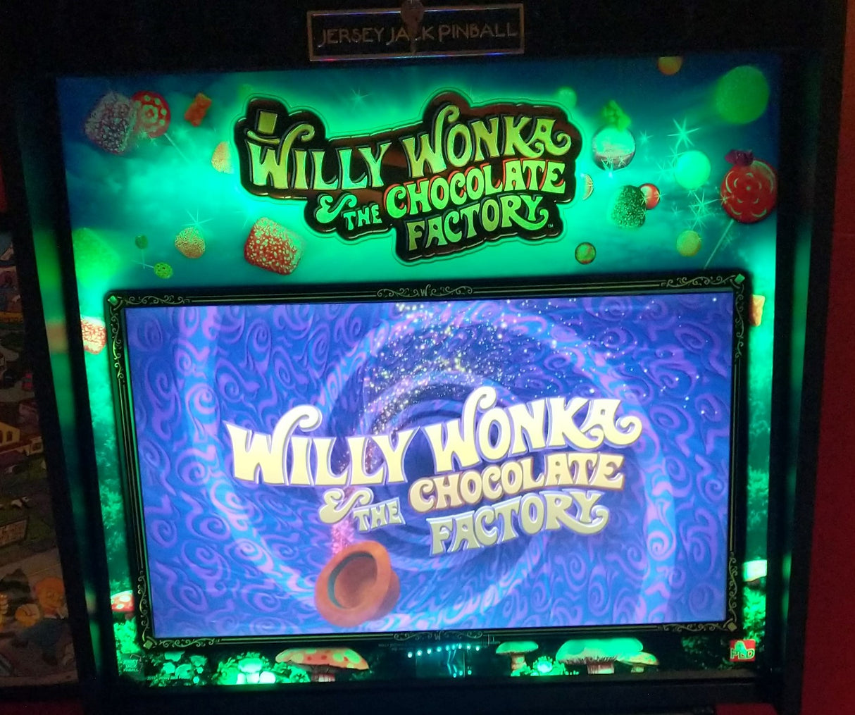 Willy Wonka Pinball Translight Illumination Kit