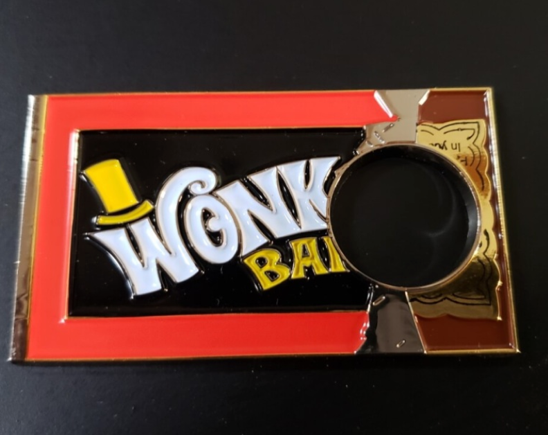 Willy Wonka Pinball Gobstopper Shooter Rod & Plate